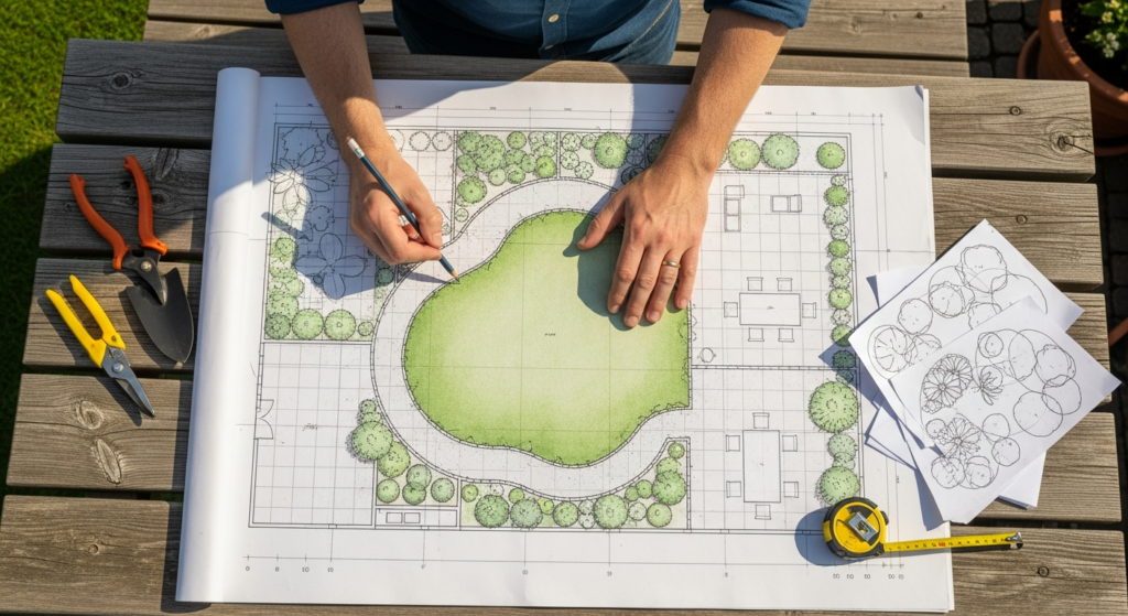 tuinontwerp maken